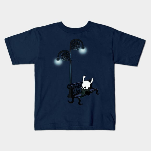 Little Ghost resting Kids T-Shirt by JuditangeloZK